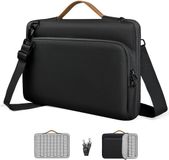 Ibenzoa 360° Airbag Laptoptas - Aktetas - Rood - 15,6 inch - Nylon