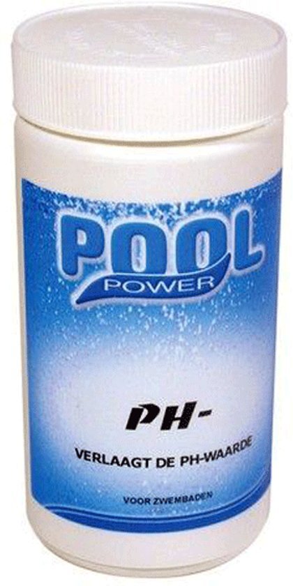 Pool Power pH-min 1,5 kg flacon