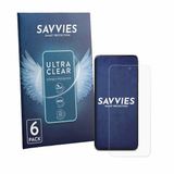 Savvies Screenprotector voor Emporia Smart 8 - Folie Beschermfolie transparant 6 Stuks