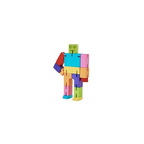 Areaware Cubebot Robot Puzzel 11 cm - Multicolor