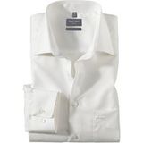 OLYMP Luxor comfort fit overhemd - creme - Strijkvrij - Boordmaat: 44
