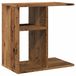 VidaXL Bijzettafel, oud hout, 50 x 30 x 50 cm, bewerkt hout