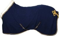 Pagony Deken II Showdeken - Paardendeken - Maat: 195 - Donkerblauw - Fleece
