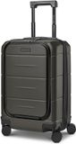 Police London 4 wielen Cabinewagen 55 cm Laptopvak met uitbreidingsplooi - Harde bagage - Combinatieslot - cool olive