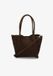 Fred de la Bretoniere NALANI Shoulder Bag Nubuck Dark Brown