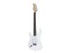 DIMAVERY ST-203 E-Gitarre LH, weiß