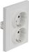 Q-Link Mql s-linbouw contactdoospw 2-voudig randaarde