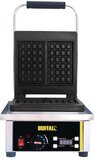 Buffalo Professionele Wafelijzer - Zwart - RVS - GF256