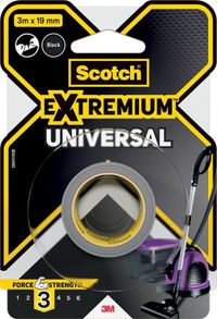 3M Scotch Duct Tape - 19 mm x 3 m - Black