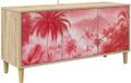 vidaXL TV-meubel AACHEN 102 x 33 x 50 cm Sonoma Bewerkt hout