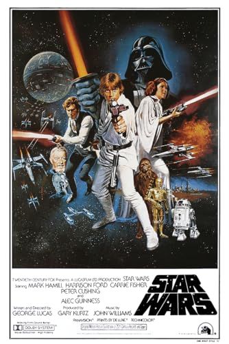 Star Wars: Episode IV - A New Hope - poster (hoofdmotief stijl 'C' - American) (grootte:: 61cm x 91,5cm)