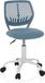 HJH Office Kinderbureaustoel KID QW Stof Blauw