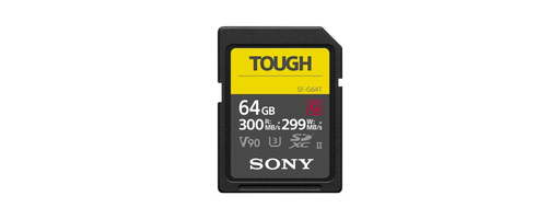 Sony SF-G64T/T1 - 64GB SDXC UHS-II Class 10 Memory Card