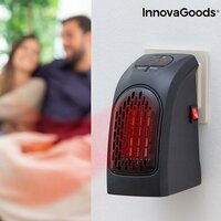 Innovagoods PLUG-IN KERAMISCHE VERWARMING HEATPOD 400W - Zwart
