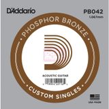D'ADDARIO PB042 losse snaar voor akoestische westerngitaar