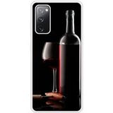 Vin Beschermende siliconen hoes compatibel met Galaxy S20 FE