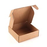 Set Kraft 20 Zelfvouwende Kartonnen Dozen met Deksel – Dubbelwandig, Stevig voor Verzenddoeleinden, E-commerce en Koeriersdiensten met afmetingen 13x15x4 cm