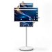 ZELUEXX moniteur tactile FHD de 32 pouces avec batterie, Wi-Fi, appareil photo 16 MP, stockage 8 Go + 128 Go et un support mobile