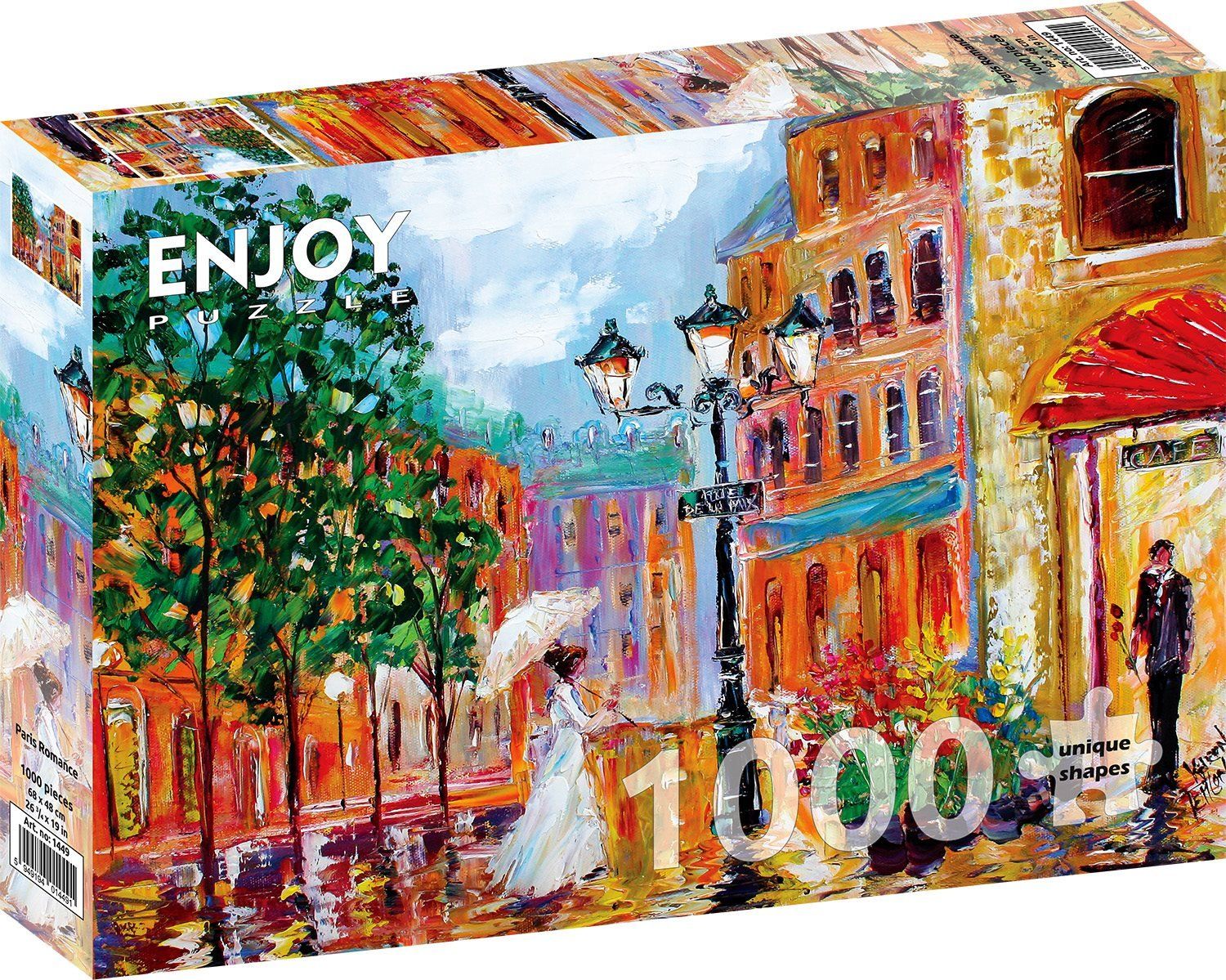 Enjoy Puzzle Paris Romance Puzzle (1000 pieces)