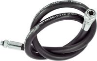 Cressi Directe Systeemslang Zwart 70 cm
