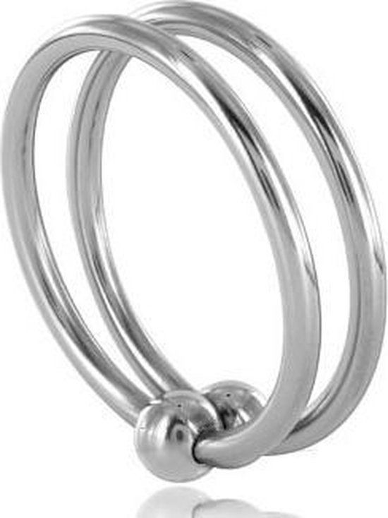 Metal Hard Metalhard Double Glans Ring 28mm
