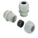 Weidmüller 1772280000 Wartel M12 Polyamide Grijs 100 stuk(s)