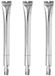Merkloos Roestvrij Staal Dual Tube Burner voor Gasgrills
