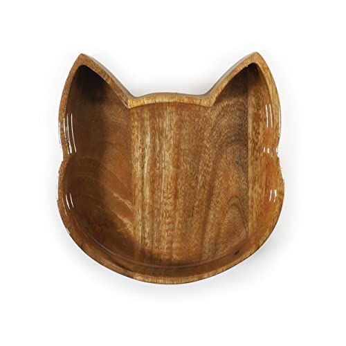 Rosewood Houten voederbak voor katten en kleine honden - 420 ml - bruin