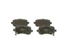BOSCH Bremsbeläge hinten (Satz) 0986494496