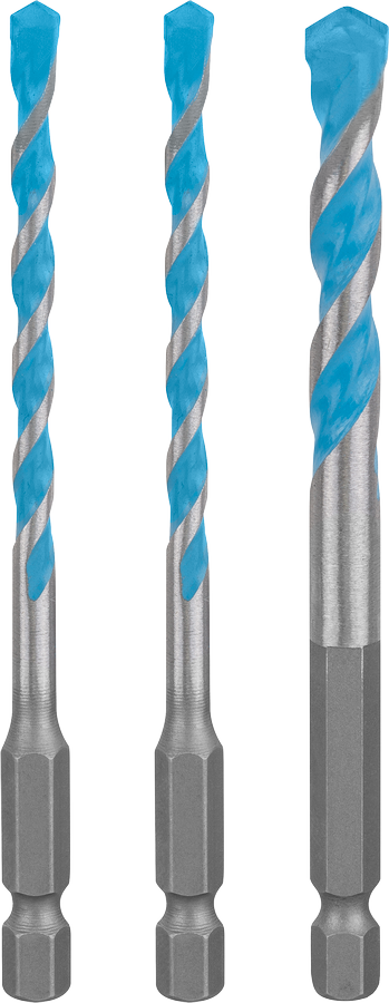 Bosch 3x EXPERT HEX-9 Multi Construction boorset