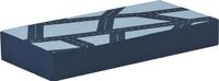 Hoppekids Cars tapis de jeu textile 30 x 65 cm