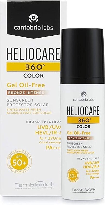 Heliocare 360 Gel Oil Free Bronze Intense Spf50 50ml