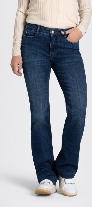MAC Jeans Dream Boot - Blauw - Dames - Maat W42 X L34