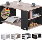 Casaria Salontafel Hout Grijs 90x60x50cm