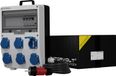 Doktorvolt unité de distribution d'alimentation TD-S/FI, 6x230V, avec combinaison de fiches Mennekes avec disjoncteur différentiel et câble de raccordement