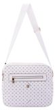 Iduna Sac bandoulière Femmes Ecopelle Fermeture éclair et Multiples Poches Nero E Marrone UNICA 24x29x11 cm 4019-BLACK_BROWN