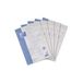 Oxford Recycling schoolblok A4 gelinieerd, liniatuur 27, 50 vellen, gelijmd, 5 stuks