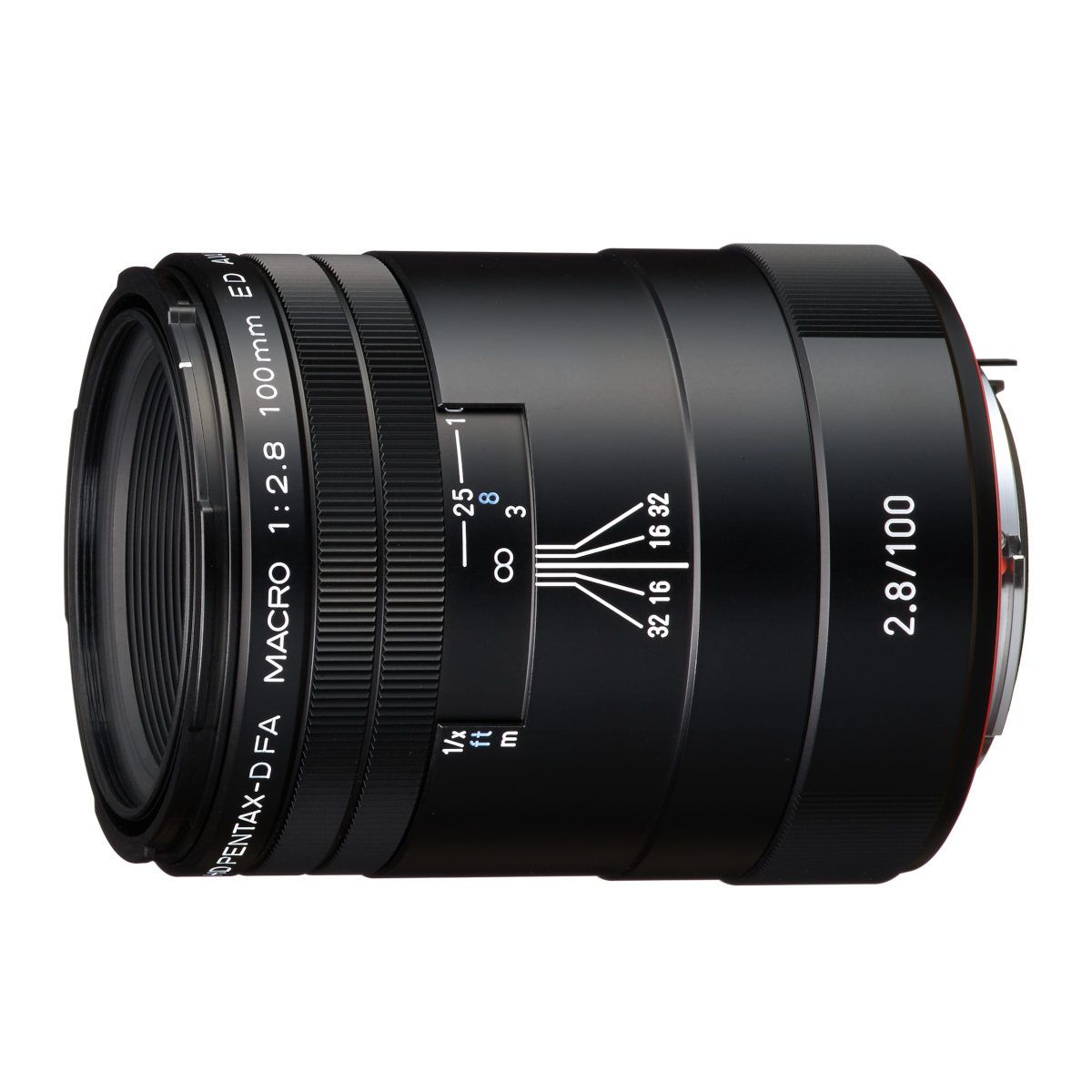Pentax 100mm F/2.8 HD DFA ED AW Macro zwart