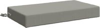 vidaXL Zitkussen SOEST 100% Polyester Grijs 70 x 40 x 10 cm