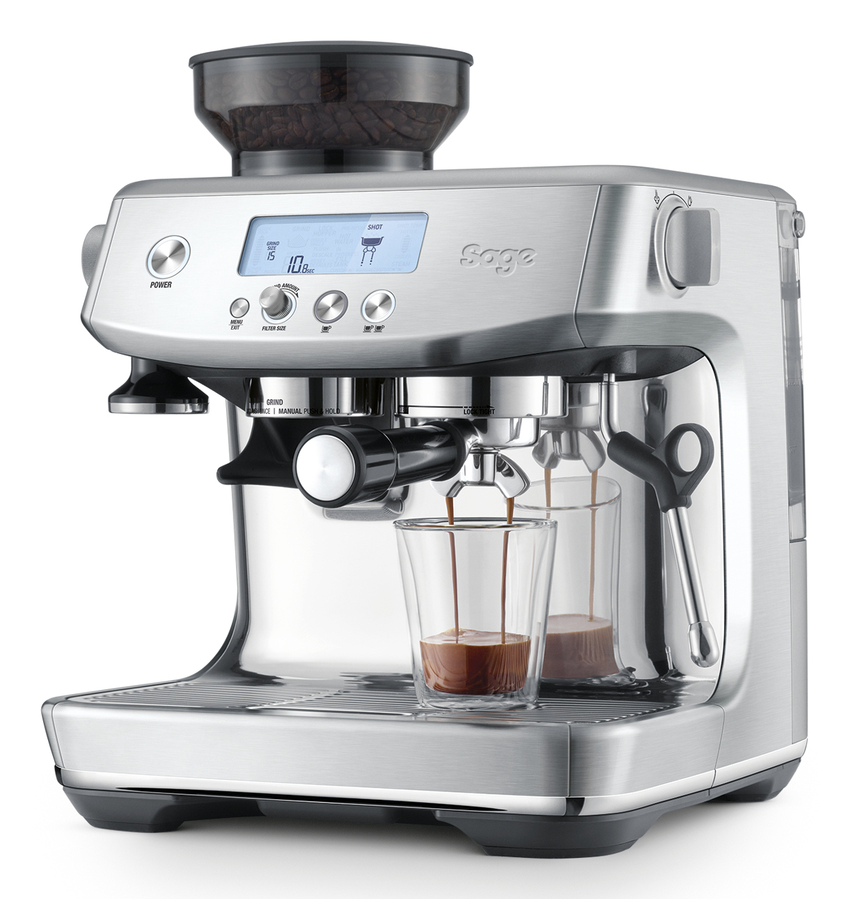 Sage the Barista Pro Espresso Machine - Stainless Steel
