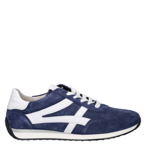 Gabor suède sneakers donkerblauw