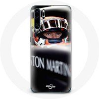 Maniacase Etui voor Samsung Galaxy P30 Pro Formule 1-coureur Max Verstappen