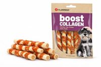 BOOST STAAF MET KIP EN COLLAGEEN 12,5CM 8ST 80GR