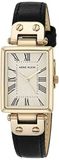 ANNE KLEIN AK/3752 Dameshorloge met leren armband, zwart