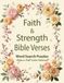 Faith & Strength Bible Verses Word Search Puzzles Deluxe Full Colour Edition: A Relaxing Christian Puzzle Book for Women