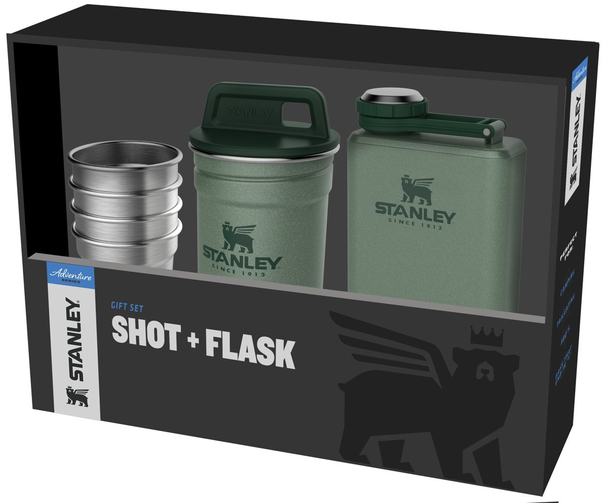 Stanley PMI Stanley Adventure Steel Shots + Flask Gift Set