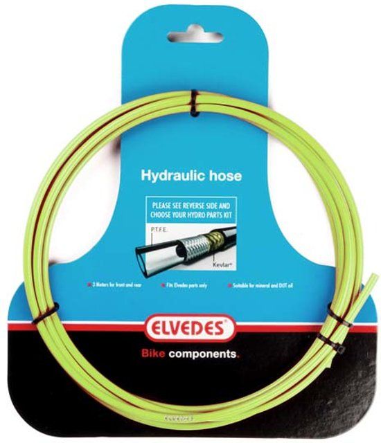 Elvedes Schijfrem hydro slang groen