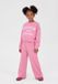 Minoti trainingspak meisjes - roze met print