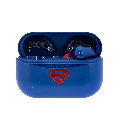 OTL Technologies DC Comics Superman Bluetooth In-Ear Headphones - Blue