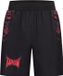 Tapout Taproot Shorts Heren Zwart/Rood/Aubergine - 3XL